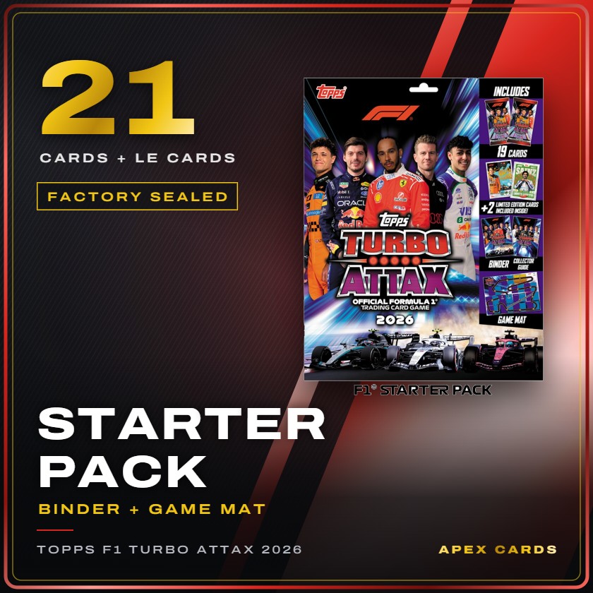 Topps F1 Turbo Attax 2026 Starter Pack — factory sealed