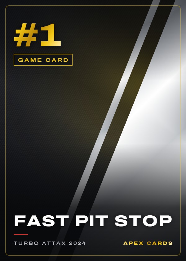 #1 Fast Pit Stop — Game Card — F1 Turbo Attax 2024