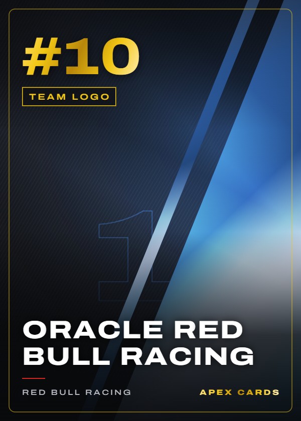#10 Oracle Red Bull Racing — Team Logo — F1 Turbo Attax 2024