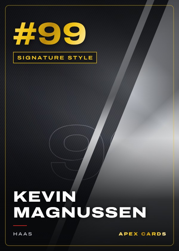 #99 Kevin Magnussen — Signature Style — F1 Turbo Attax 2024