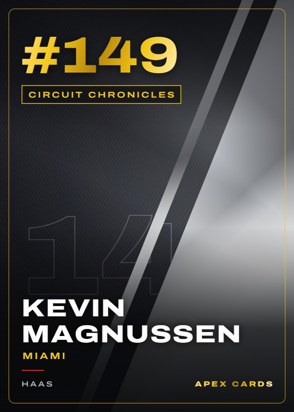 #149 Kevin Magnussen (Miami) — Circuit Chronicles — F1 Turbo Attax 2024