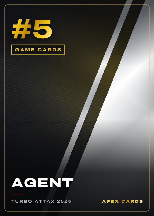 #5 Agent — Game Cards — F1 Turbo Attax 2025