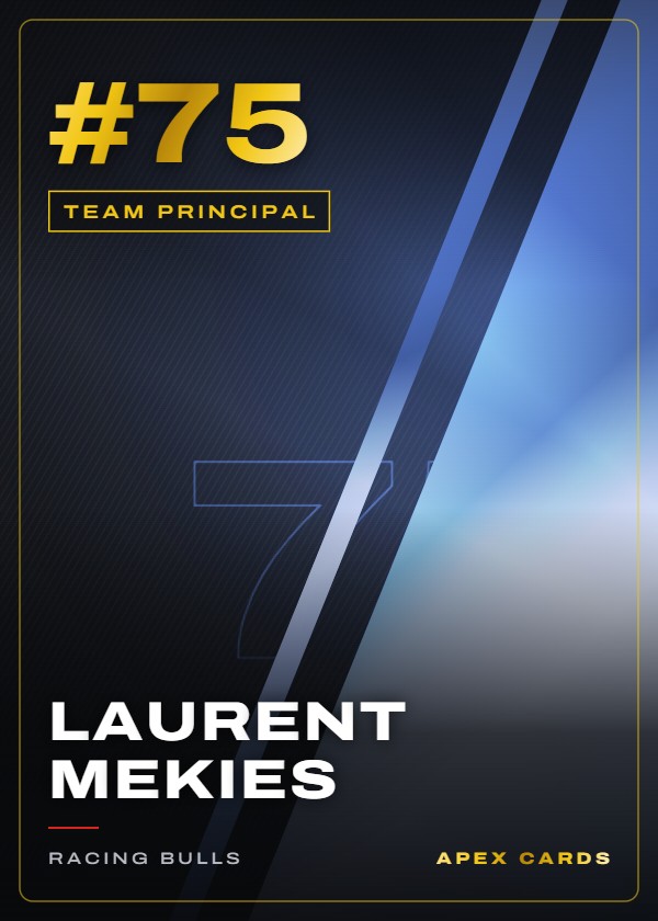 #75 Laurent Mekies — Team Principal — F1 Turbo Attax 2025