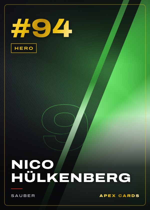 #94 Nico Hülkenberg — Hero — F1 Turbo Attax 2025