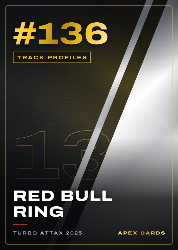 #136 Red Bull Ring — Track Profiles — F1 Turbo Attax 2025