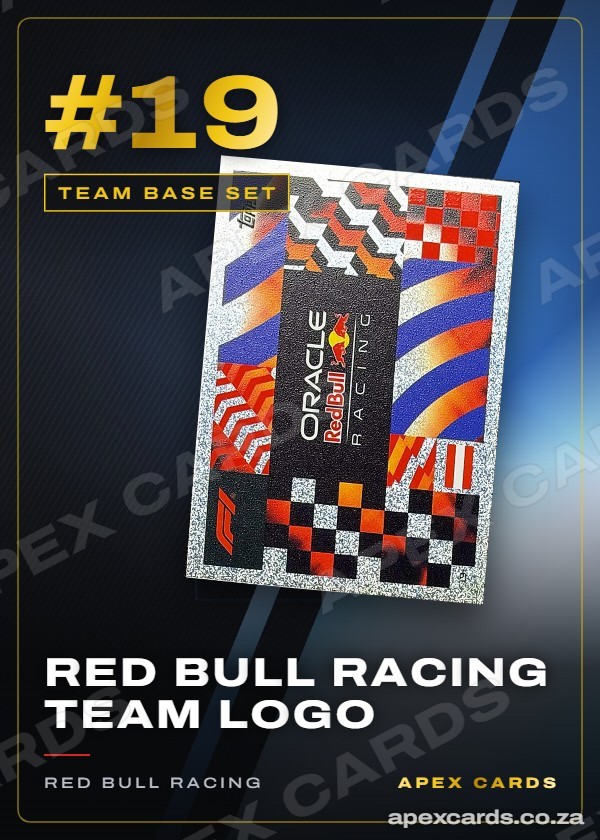 #19 Red Bull Racing Team Logo — Team Base Set — F1 Turbo Attax 2026
