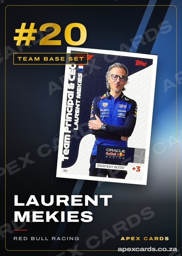 #20 Laurent Mekies — Team Base Set — F1 Turbo Attax 2026