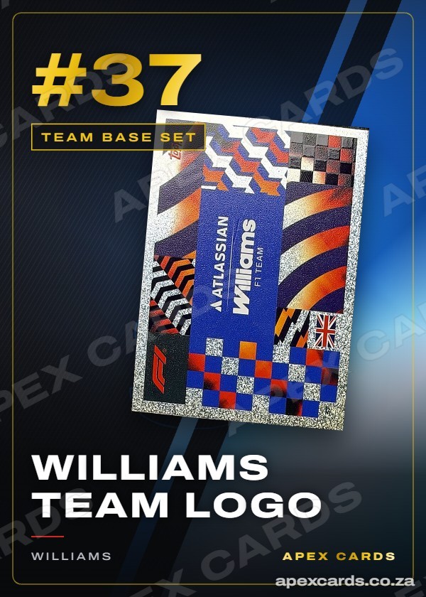 #37 Williams Team Logo — Team Base Set — F1 Turbo Attax 2026