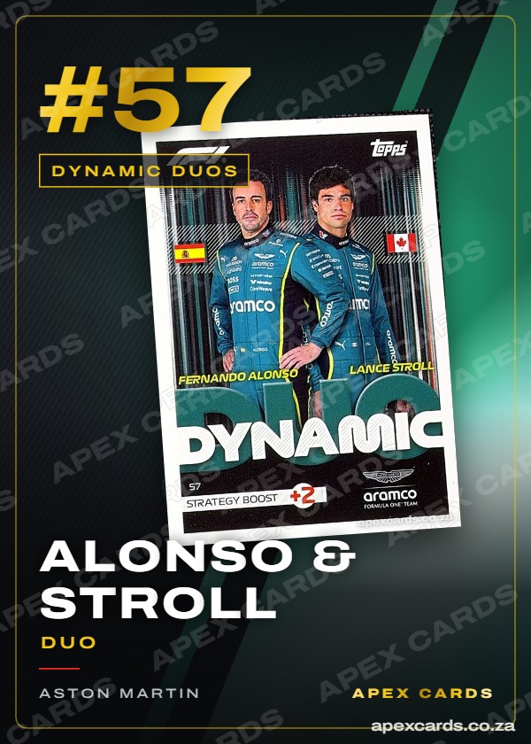 #57 Alonso & Stroll (Duo) – Dynamic Duos