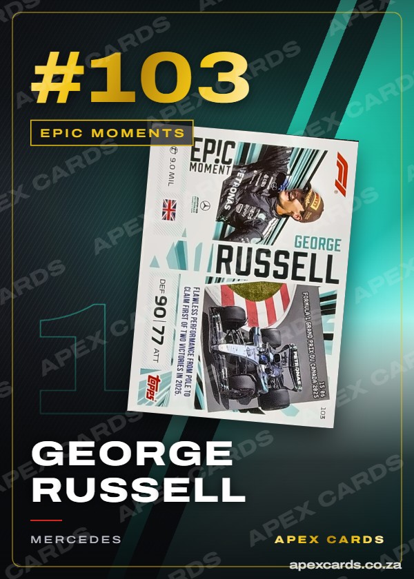 #103 George Russell – Epic Moments (Turbo Attax 2026)