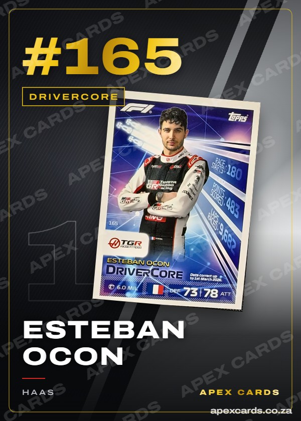 #165 Esteban Ocon – DriverCore (Turbo Attax 2026)