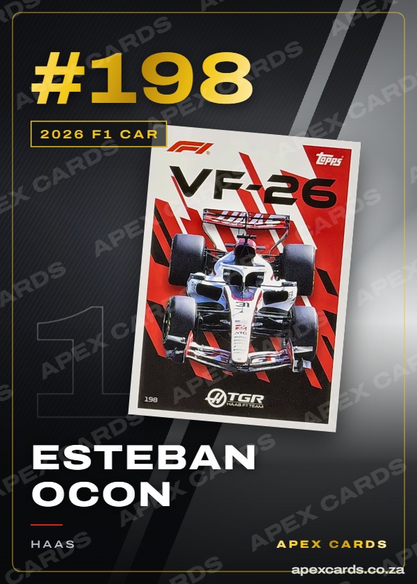 #198 Esteban Ocon – 2026 F1 Car (Turbo Attax 2026)