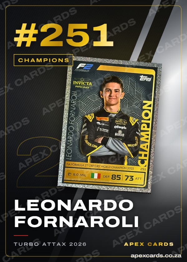 #251 Leonardo Fornaroli – Champions (Turbo Attax 2026)