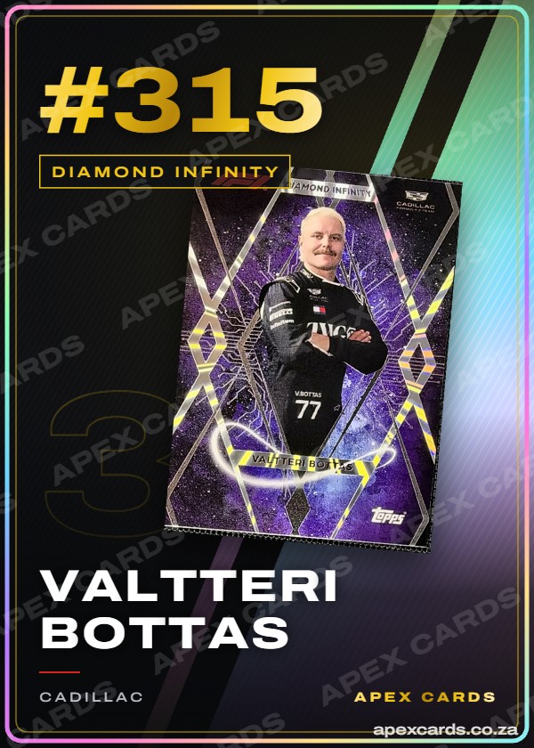 #315 Valtteri Bottas – Diamond Infinity (Turbo Attax 2026)