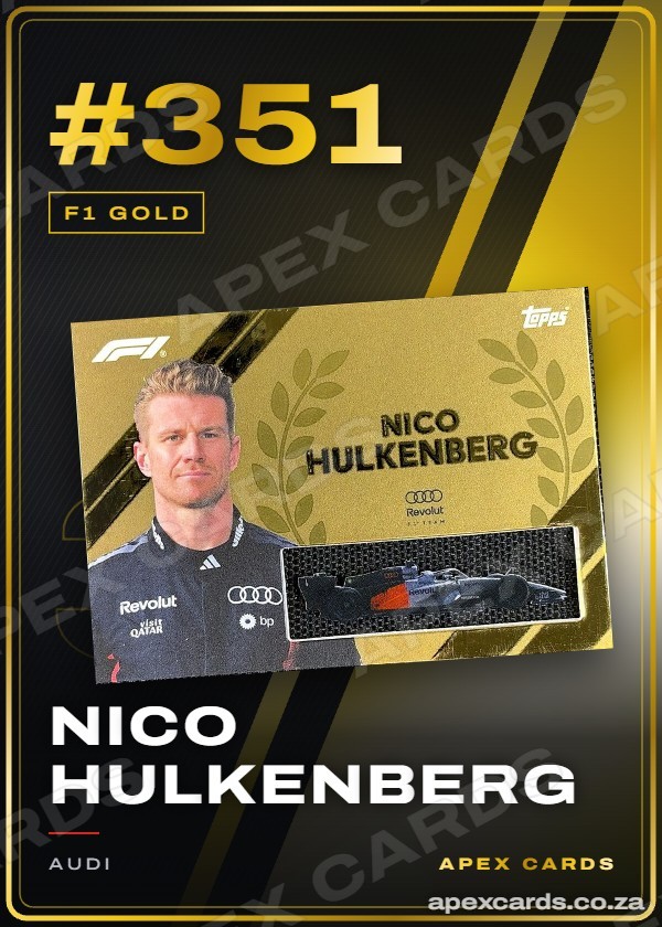#351 Nico Hulkenberg — F1 Gold — F1 Turbo Attax 2026