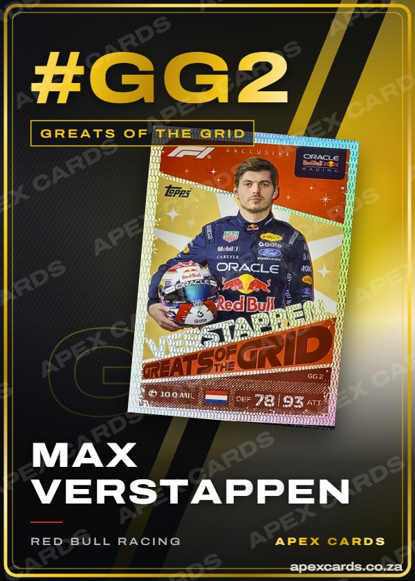 #GG2 Max Verstappen – Greats of the Grid (Turbo Attax 2026)