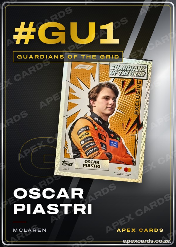 #GU1 Oscar Piastri – Guardians of the Grid (Turbo Attax 2026)