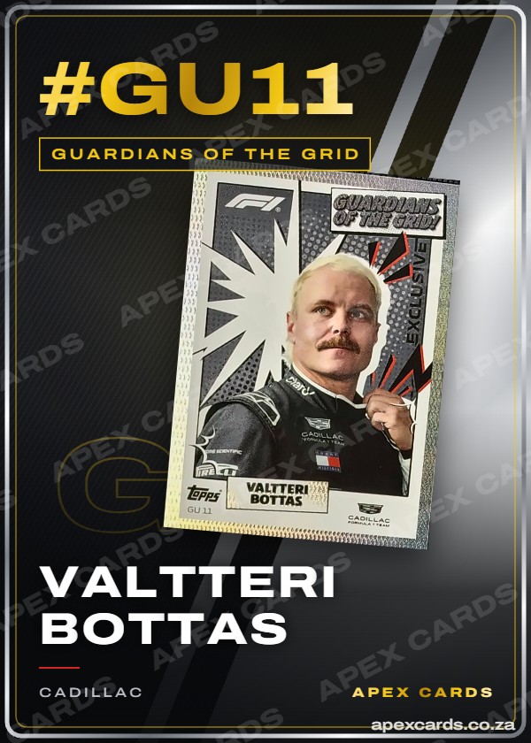 #GU11 Valtteri Bottas – Guardians of the Grid (Turbo Attax 2026)