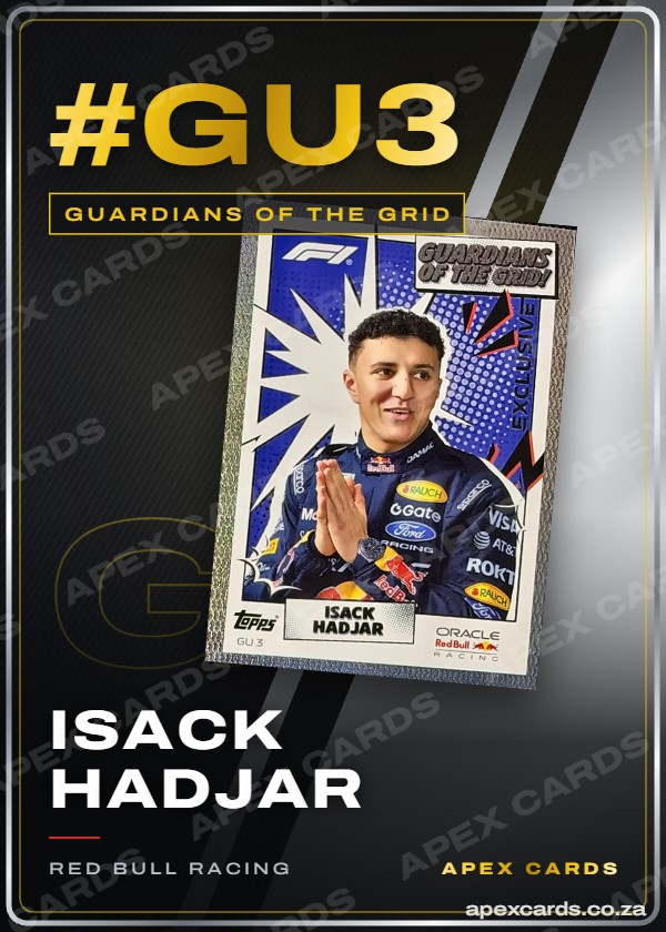 #GU3 Isack Hadjar – Guardians of the Grid (Turbo Attax 2026)
