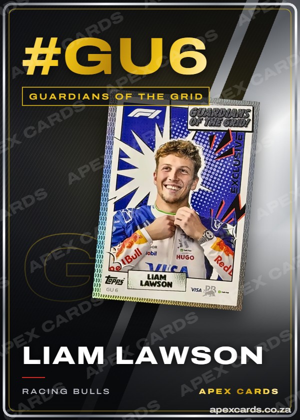 #GU6 Liam Lawson – Guardians of the Grid (Turbo Attax 2026)
