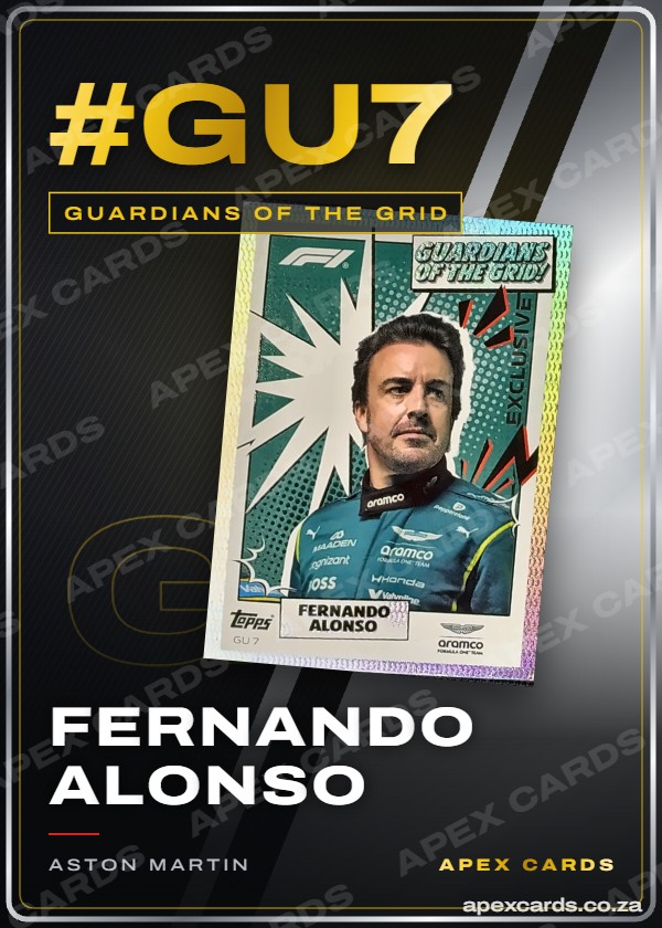 #GU7 Fernando Alonso – Guardians of the Grid (Turbo Attax 2026)
