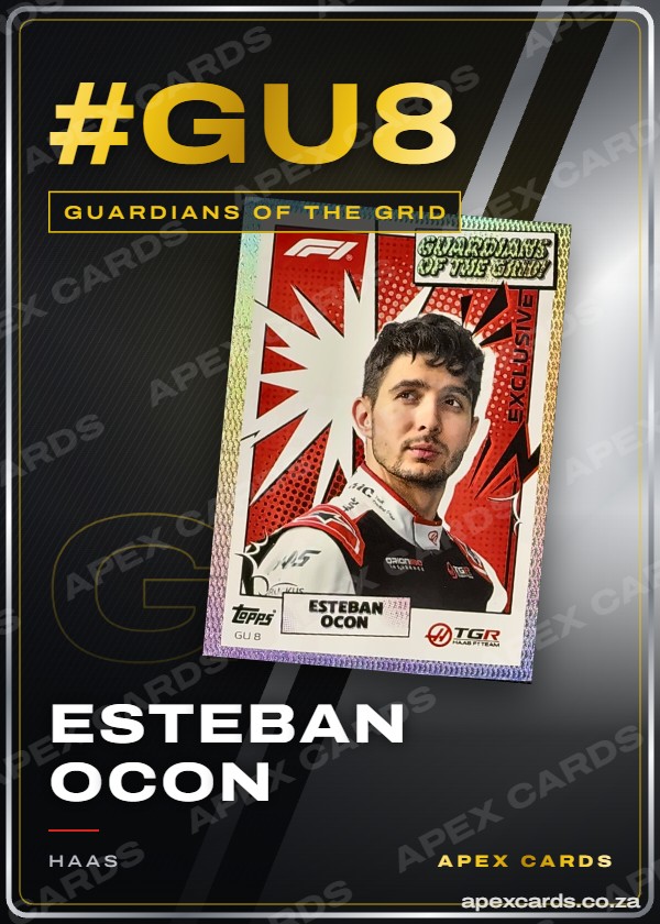 #GU8 Esteban Ocon – Guardians of the Grid (Turbo Attax 2026)
