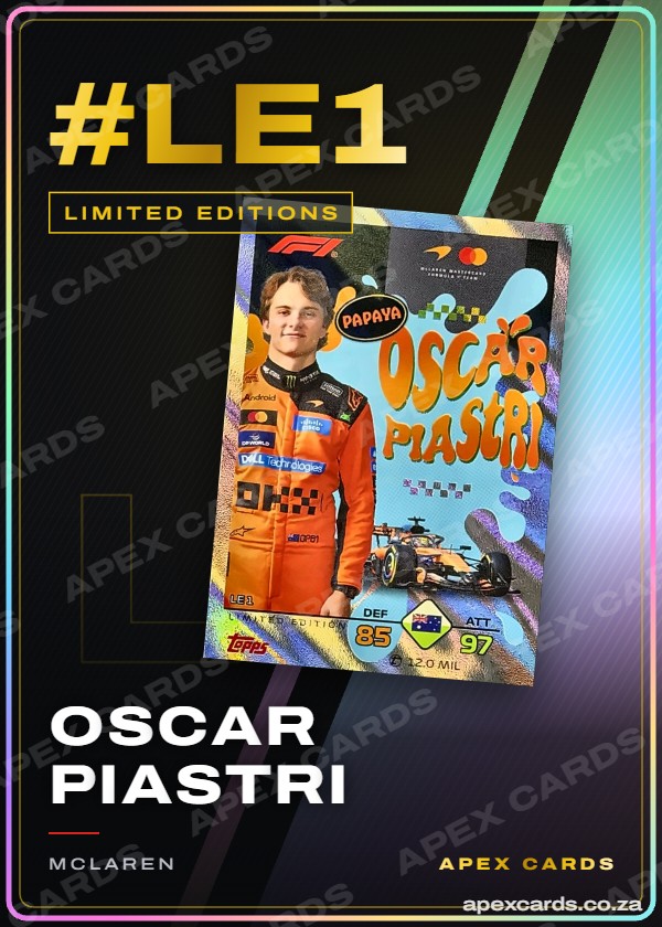 #LE1 Oscar Piastri – Limited Editions (Turbo Attax 2026)