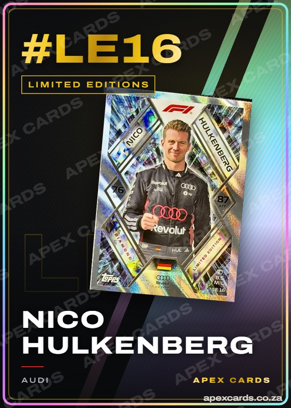 #LE16 Nico Hulkenberg – Limited Editions (Turbo Attax 2026)