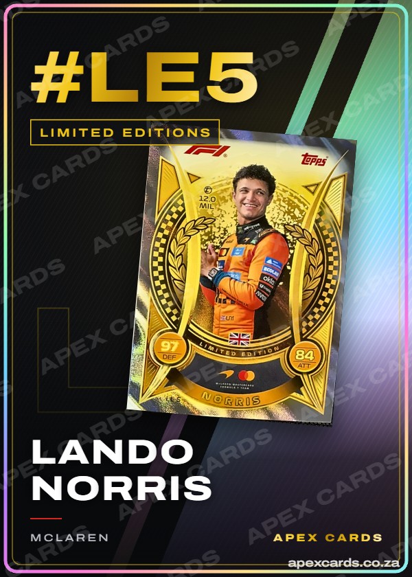#LE5 Lando Norris – Limited Editions (Turbo Attax 2026)