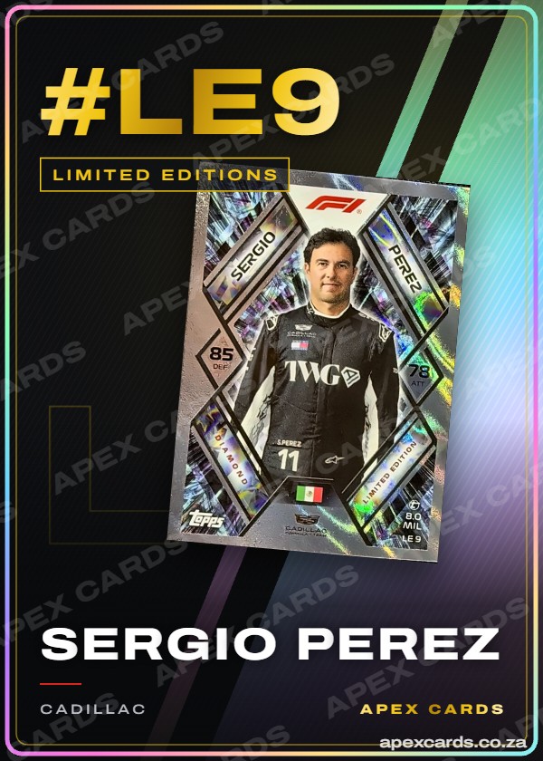 #LE9 Sergio Perez – Limited Editions (Turbo Attax 2026)